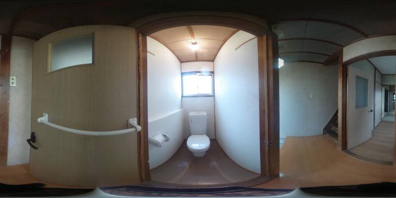 パノラマ画像トイレ