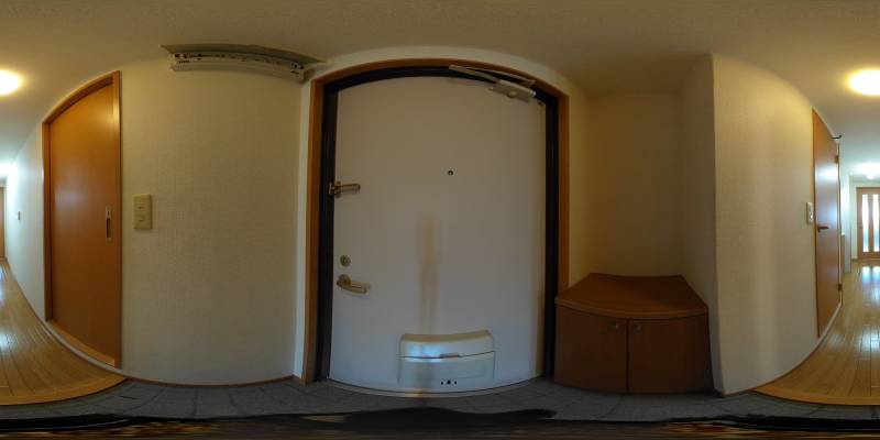 パノラマ画像玄関