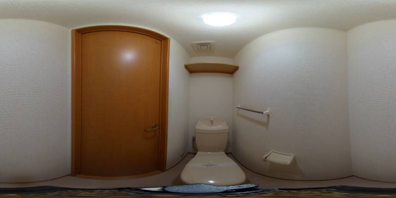 パノラマ画像トイレ