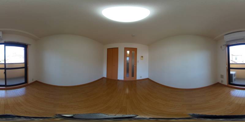 パノラマ画像洋室