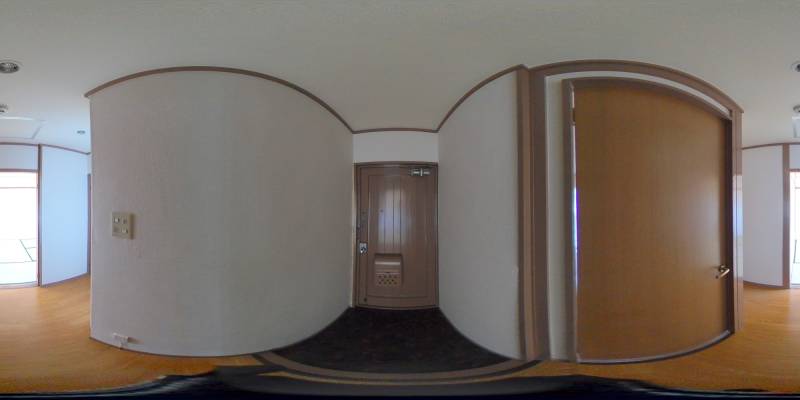 パノラマ画像玄関