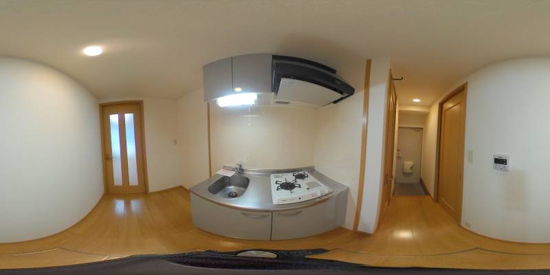 パノラマ画像キッチン