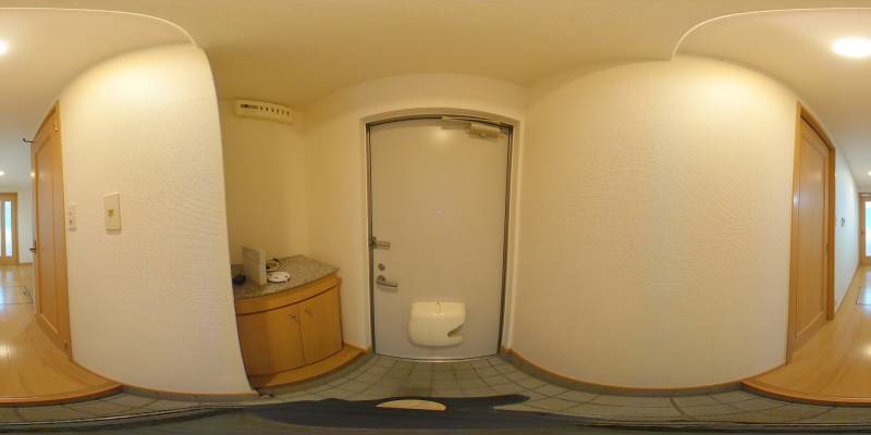 パノラマ画像玄関