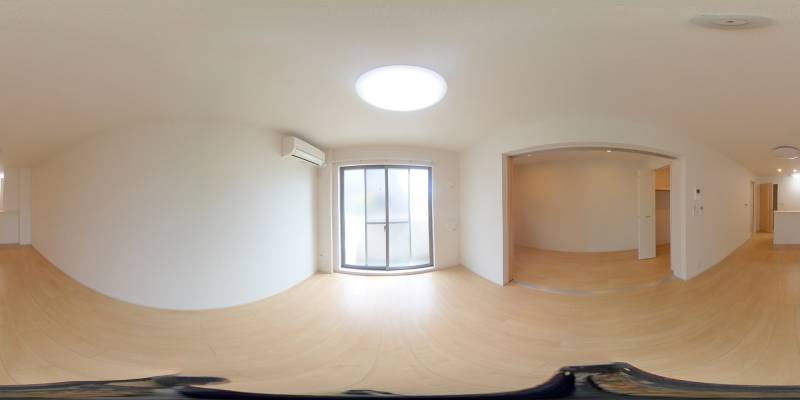 パノラマ画像リビング