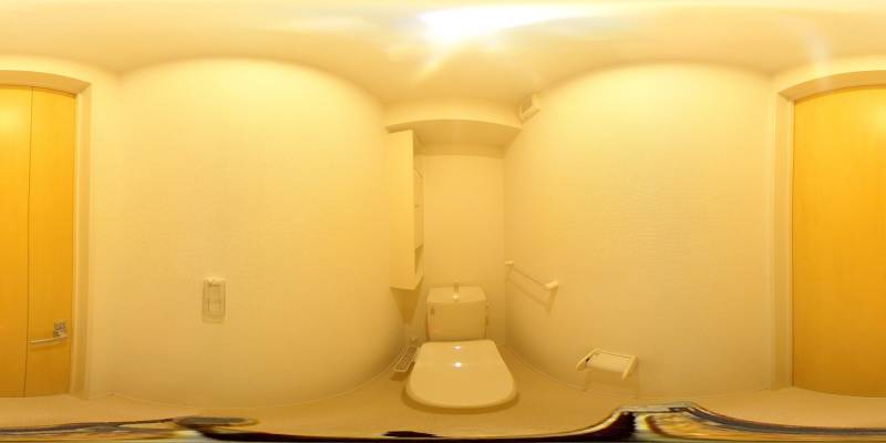 パノラマ画像トイレ