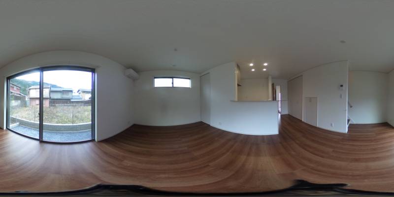 パノラマ画像リビング