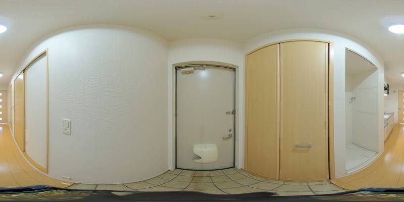 パノラマ画像玄関