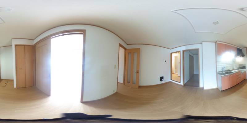 パノラマ画像キッチン