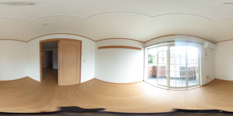 パノラマ画像洋室