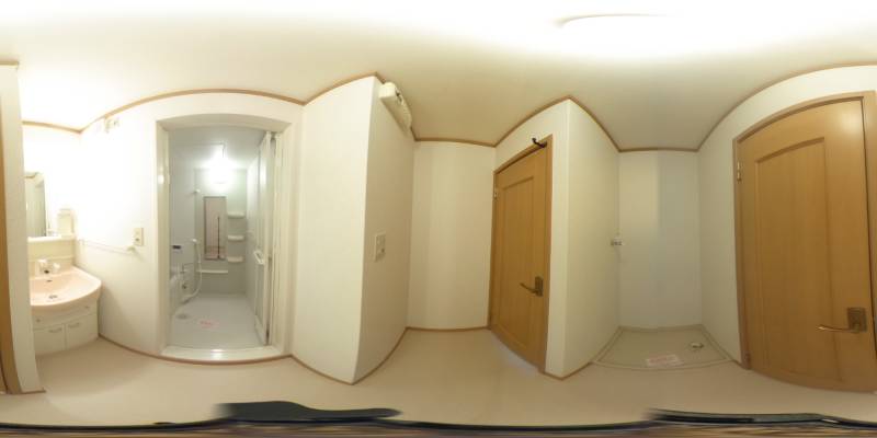 パノラマ画像洗面所