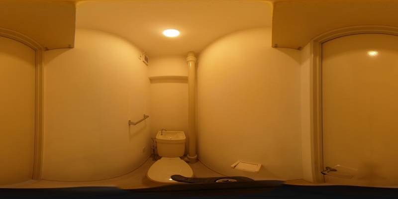 パノラマ画像トイレ