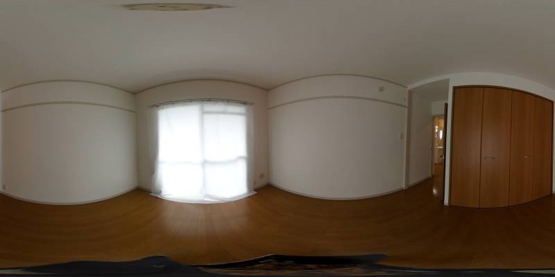 パノラマ画像洋室