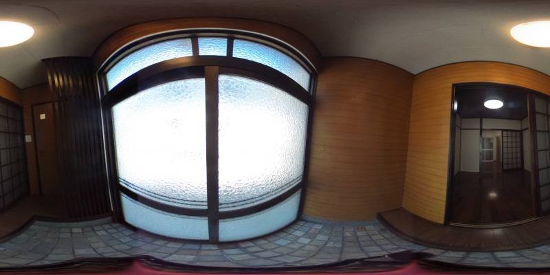 パノラマ画像玄関