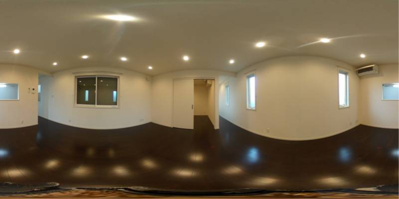 パノラマ画像リビング