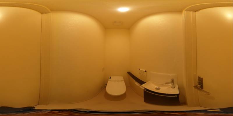 パノラマ画像トイレ