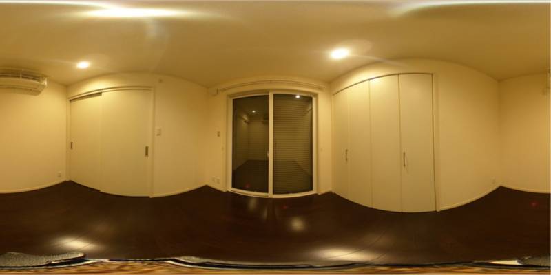 パノラマ画像洋室