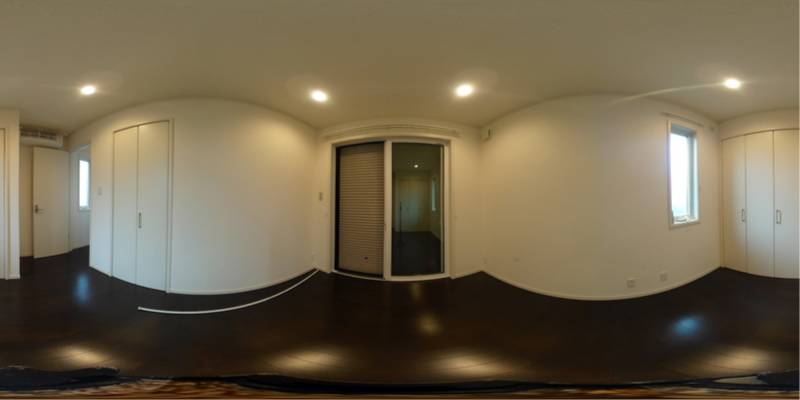 パノラマ画像洋室