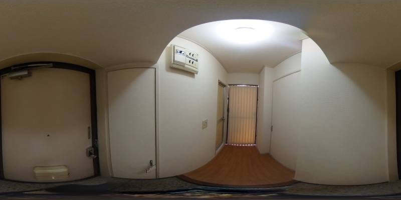 パノラマ画像玄関