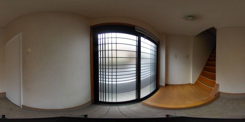パノラマ画像玄関