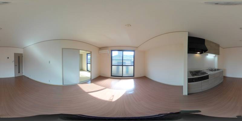 パノラマ画像リビング