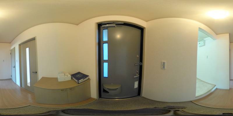 パノラマ画像玄関