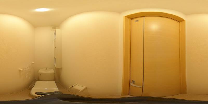 パノラマ画像トイレ