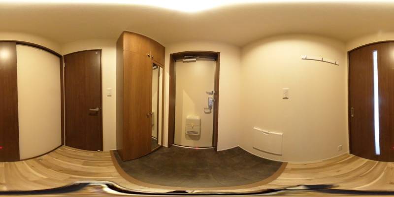 パノラマ画像玄関