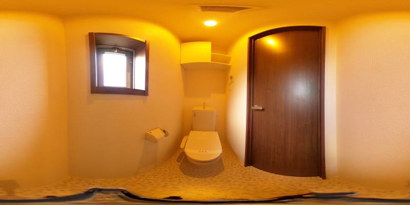 パノラマ画像トイレ