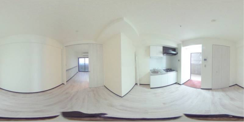 パノラマ画像洋室