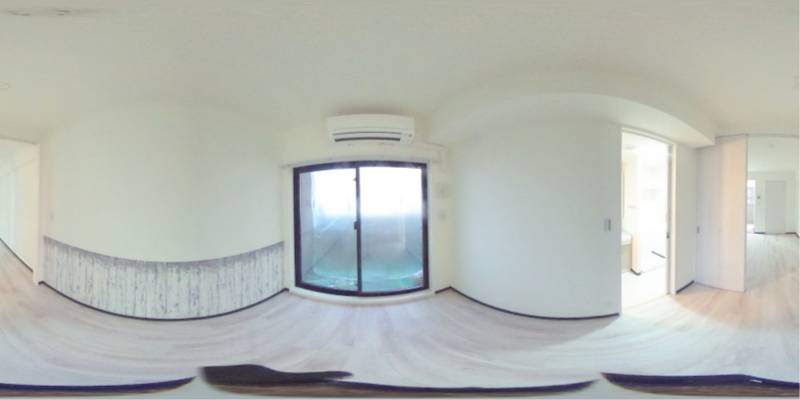 パノラマ画像洋室