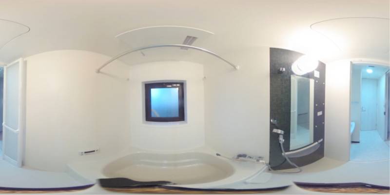 パノラマ画像バスルーム