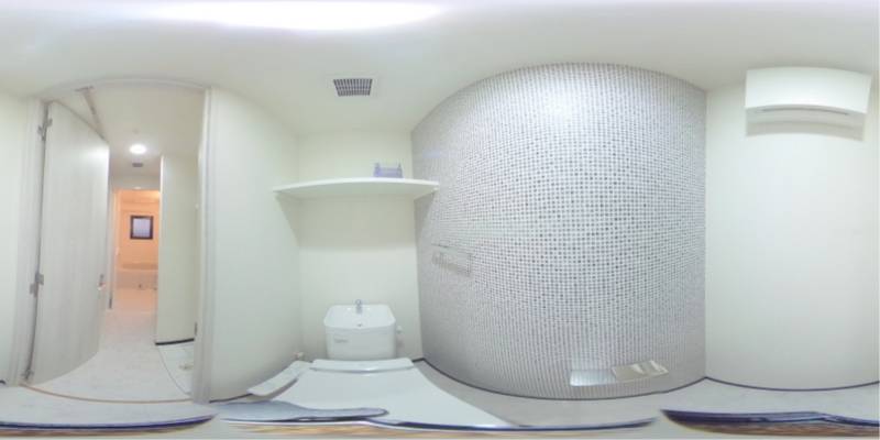 パノラマ画像トイレ