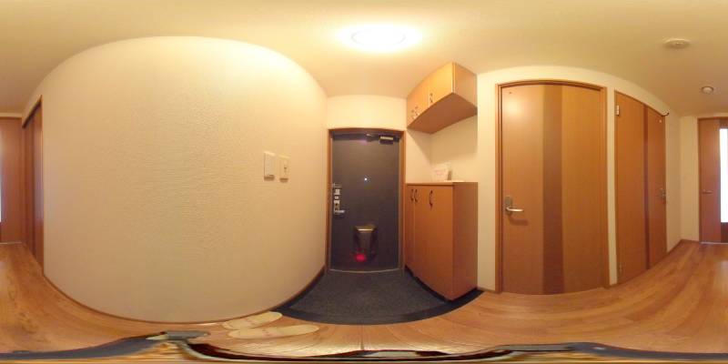 パノラマ画像玄関