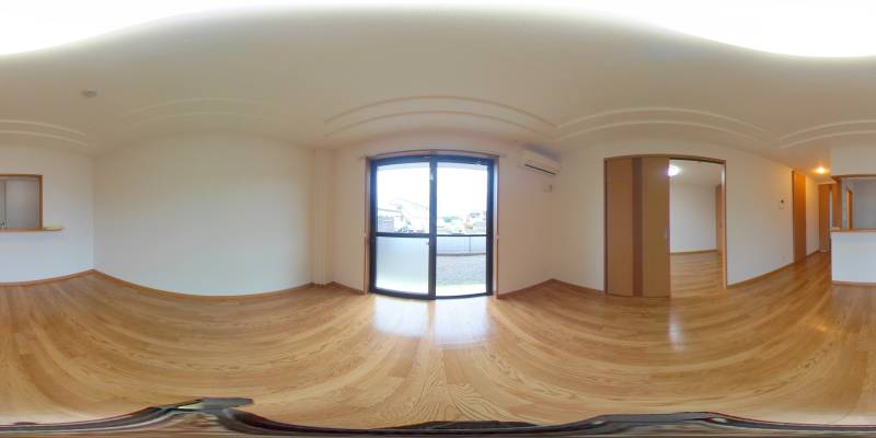 パノラマ画像リビング