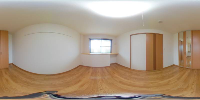 パノラマ画像洋室