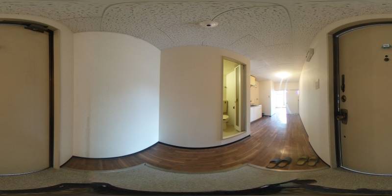 パノラマ画像玄関