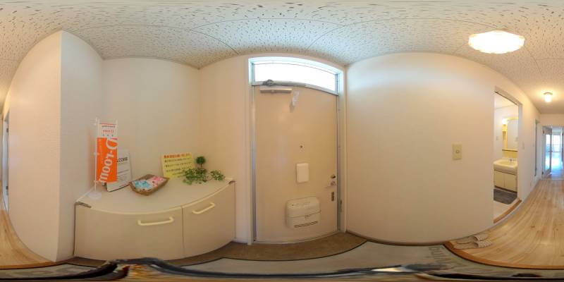 パノラマ画像玄関