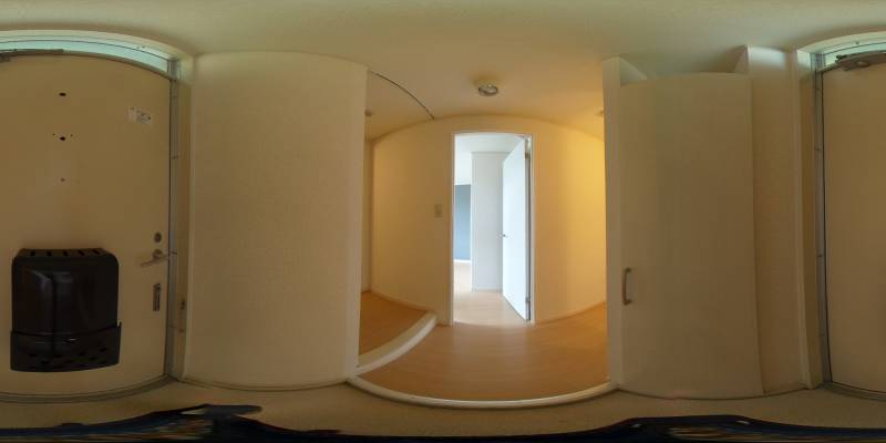 パノラマ画像玄関