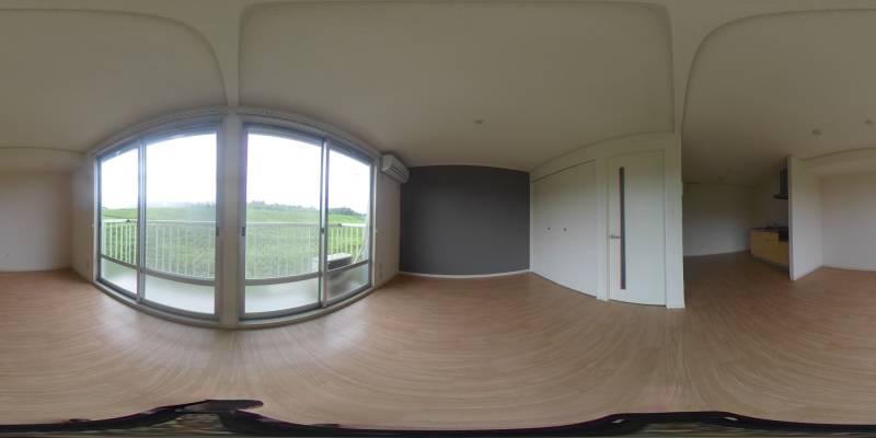 パノラマ画像リビング