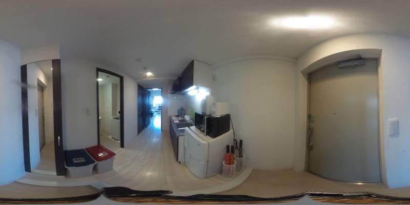 パノラマ画像玄関