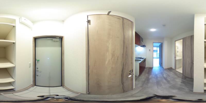 パノラマ画像玄関