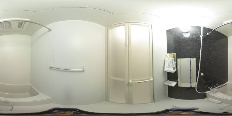 パノラマ画像バスルーム