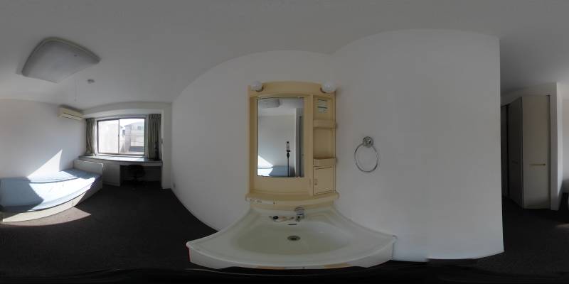 パノラマ画像洗面所