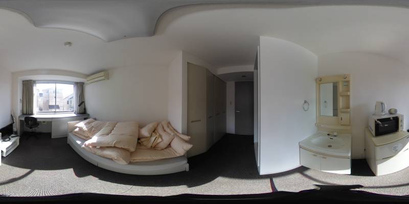 パノラマ画像洋室