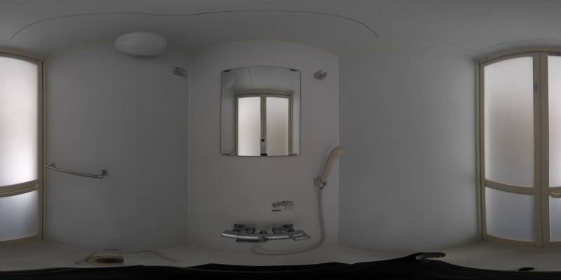 パノラマ画像バスルーム