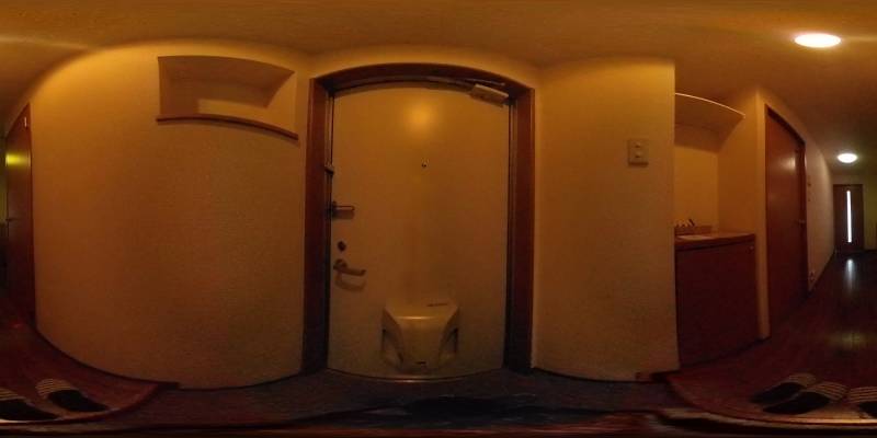 パノラマ画像玄関