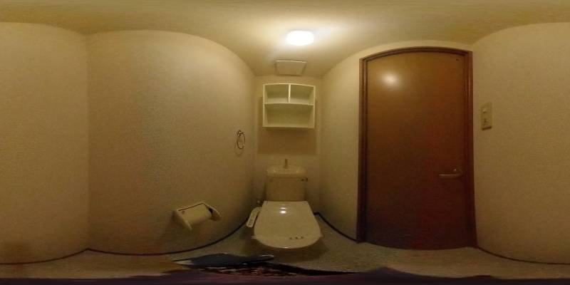 パノラマ画像トイレ