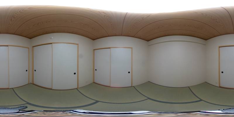 パノラマ画像和室