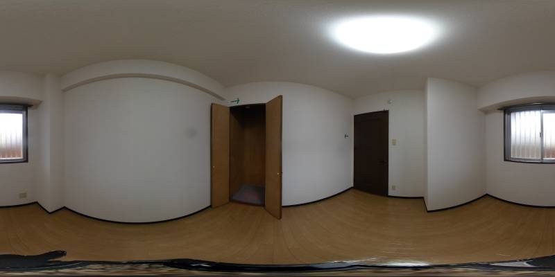 パノラマ画像洋室