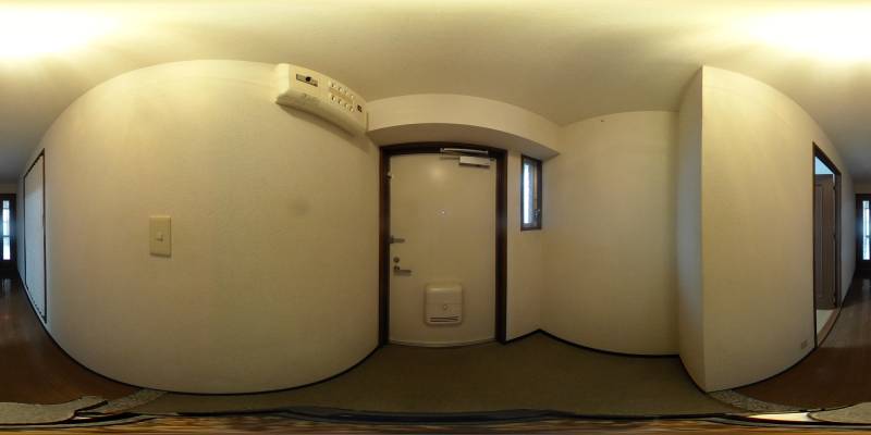 パノラマ画像玄関